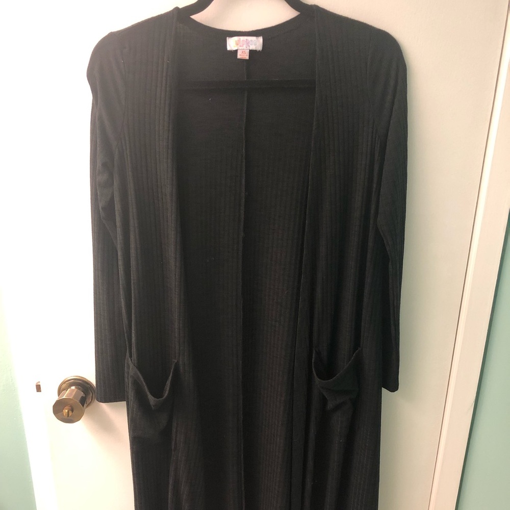 LuLaRoe Sarah Cardigan Black